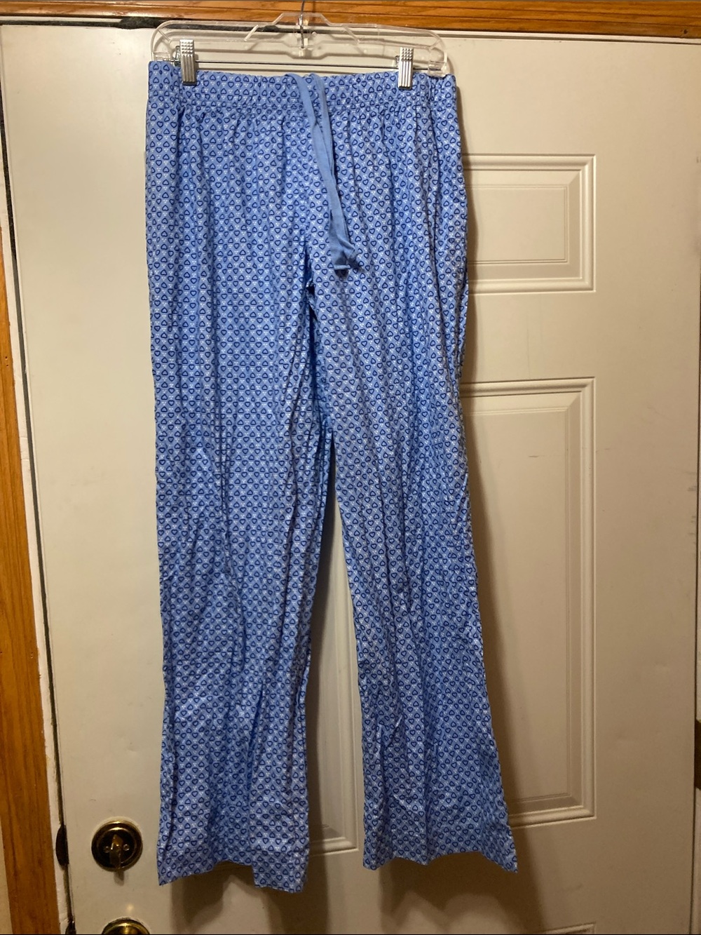 Light Blue Printed Lounge Pants L‎